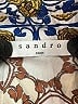 Sandro 100% Cotton Print Blue Short Sleeve Button-Down Shirt Size Sm (1) - photo 7