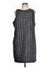 J.Crew 100% Polyester Tweed Gray Casual Dress Size 12 - photo 1