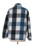 Fantaslook 100% Polyester Checkered-gingham Blue Fleece Size L - photo 2