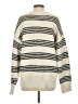 By Together Stripes Ivory Pullover Sweater Size S - photo 2