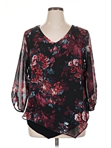 Apt. 9 3/4 Sleeve T-Shirt (view 1)