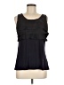 Deletta Black Sleeveless Blouse Size M - photo 1