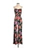 Lulus 100% Polyester Floral Pink Jumpsuit Size S - photo 1