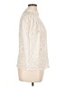 Gap Jacquard Ivory 3/4 Sleeve Blouse Size XL - photo 4