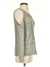 Alya Metallic Silver Pullover Sweater Size S - photo 4