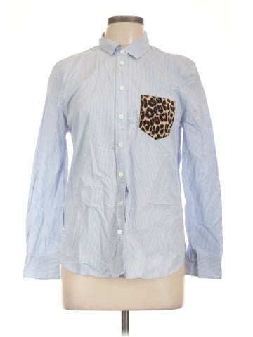 Equipment Long Sleeve Button-Down Shirt (view 1)