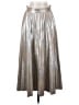 Zara 100% Polyester Metallic Silver Formal Skirt Size XS - photo 1