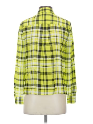 Alice + Olivia Long Sleeve Silk Top (view 2)