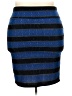 Lularoe Stripes Blue Casual Skirt Size 3X - photo 2