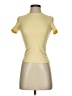 Assorted Brands Yellow Short Sleeve Turtleneck Size XS - photo 1