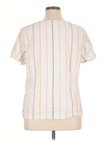 Cj Banks Short Sleeve Blouse (view 2)