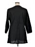 Kate Hill Black 3/4 Sleeve Blouse Size 1X - photo 2