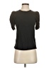 A.L.C. 100% Cotton Black Short Sleeve Turtleneck Size XS - photo 1