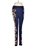 Boden Graphic Blue Active Pants Size 10 - photo 1