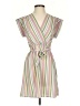 Monteau Stripes Pink Casual Dress Size S - photo 1