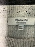 Madewell 100% Cashmere Gray Ivory Cashmere Pullover Sweater Size XXS - photo 7