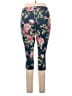 Torrid Floral Blue Active Pants Size 2X Plus (2) - photo 2