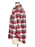 Weatherproof 100% Cotton Plaid Red Long Sleeve Button-Down Shirt Size XL - photo 5