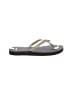 Sanuk Gray Flip Flops Size 7 - photo 1