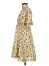 Max Studio Print Yellow Casual Dress Size XS - photo 5