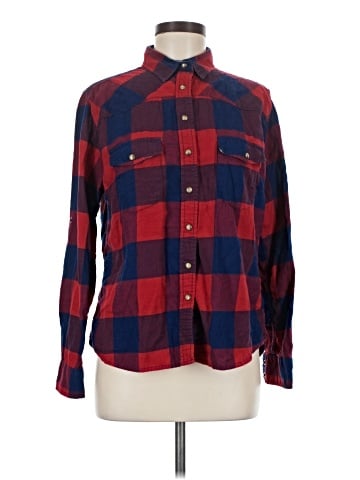 Jachs Girlfriend Long Sleeve Button-Down Shirt (view 1)