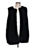 Chico's 100% Polyester Black Cardigan Size Lg (2) - photo 1