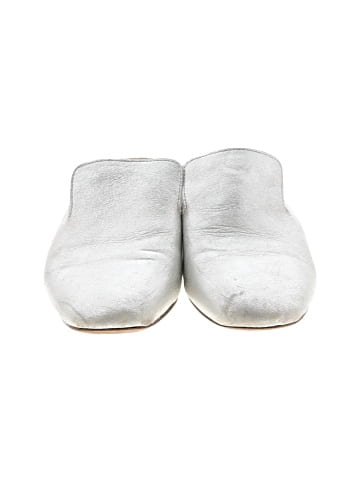 Madewell The Willa Loafer Mule in Metallic (view 2)