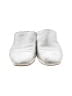 Madewell 100% Leather Silver Mule/Clog Size 7 1/2 - photo 2