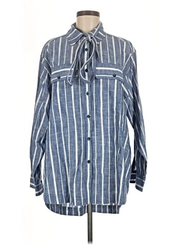 Apiece Apart 3/4 Sleeve Button-Down Shirt (view 1)