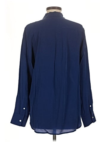Everlane Long Sleeve Silk Top (view 2)