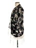 Rachael & Chloe 100% Polyester Black Kimono Size L - photo 5
