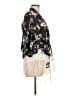 Rachael & Chloe 100% Polyester Black Kimono Size L - photo 4
