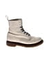 Dr. Martens Gray Ivory Ankle Boots Size 7 - photo 1