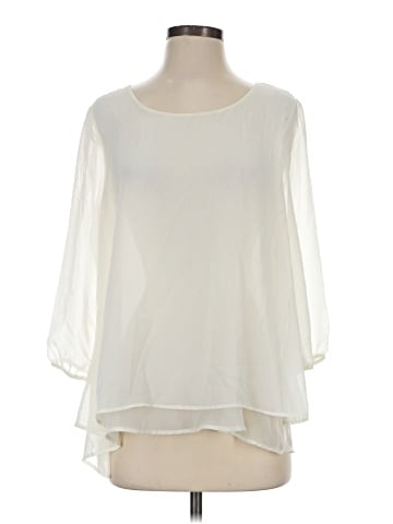 Love Notes 3/4 Sleeve Blouse (view 1)