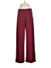 Last Tango Solid Burgundy Casual Pants Size S - photo 1