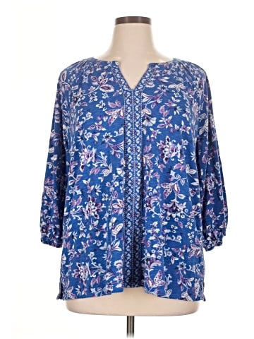 J.Jill 3/4 Sleeve Blouse (view 1)