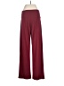 Last Tango Solid Burgundy Casual Pants Size S - photo 2
