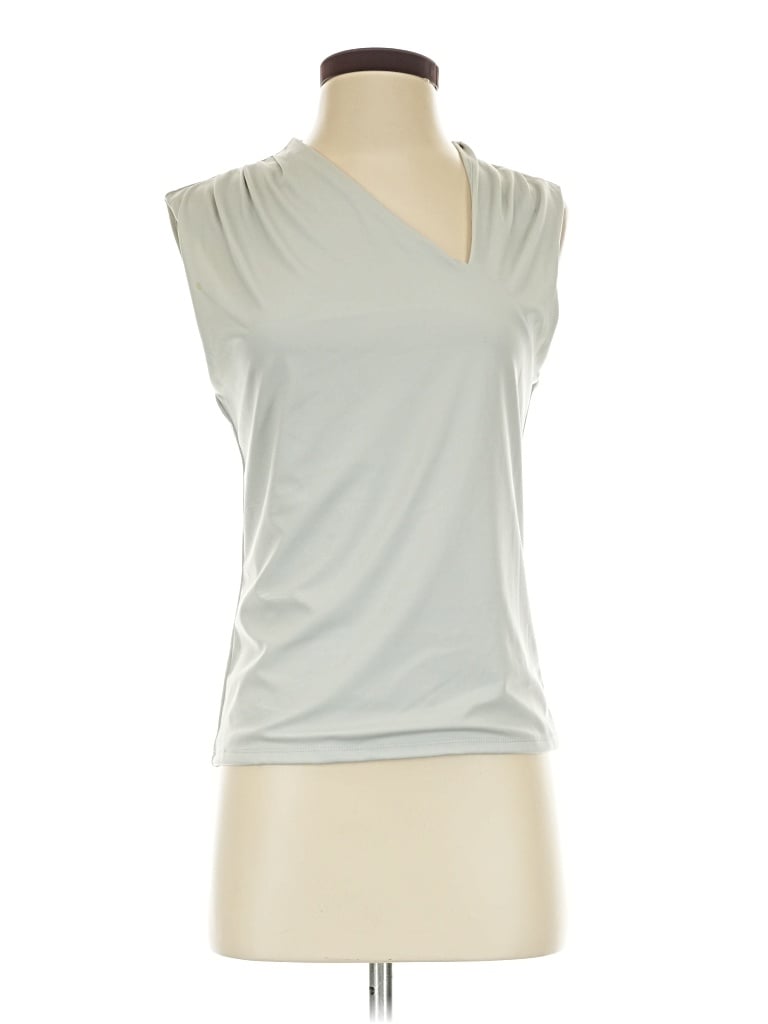 Pre-owned Wishlist Sleeveless Blouse In Gray