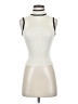 Express Ivory Sleeveless T-Shirt Size XS - photo 1