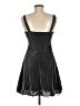Ruby Rox Metallic Silver Cocktail Dress Size M - photo 2