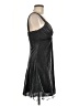 Ruby Rox Metallic Silver Cocktail Dress Size M - photo 4