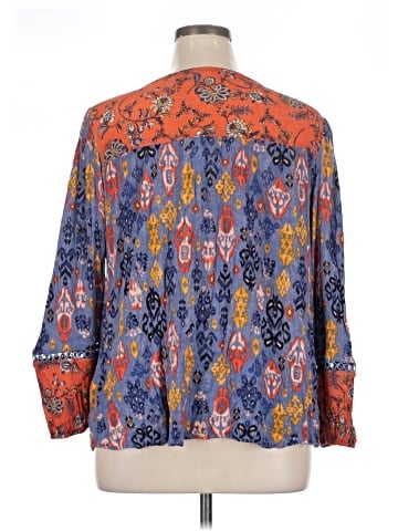 Farmers Market 3/4 Sleeve Blouse (view 2)