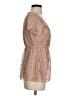 Studio Y 100% Polyester Tan Short Sleeve Blouse Size S - photo 4