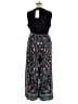BLOOMCHIC 100% Polyester Paisley Black Jumpsuit Size 22 - photo 2