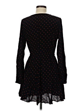express black white dress Black And White Abstract Knit One Shoulder Dress main image 0