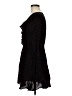 Express 100% Rayon Polka Dots Black Casual Dress Size M - photo 5