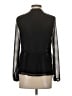 Express 100% Polyester Black Long Sleeve Blouse Size S - photo 2