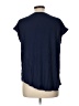 Fortune + Ivy 100% Polyester Blue Short Sleeve Blouse Size L - photo 2