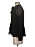 Express 100% Polyester Black Long Sleeve Blouse Size S - photo 5