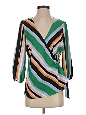 Bar III 3/4 Sleeve Blouse (view 1)